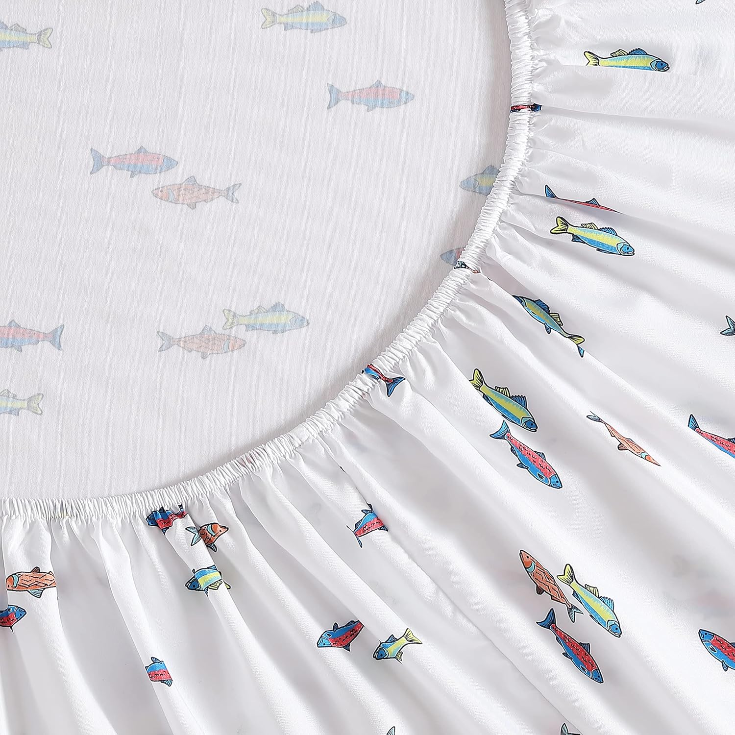 Eddie Bauer Kids Sheet Set - Fish Lake White Queen