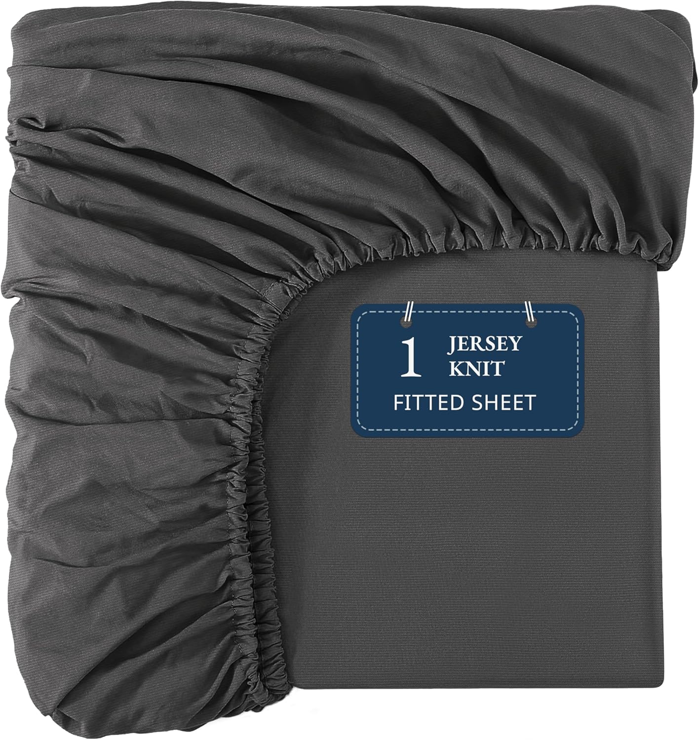 Lane Linen Twin Fitted Sheet - 4 Way Stretch Deep Pocket