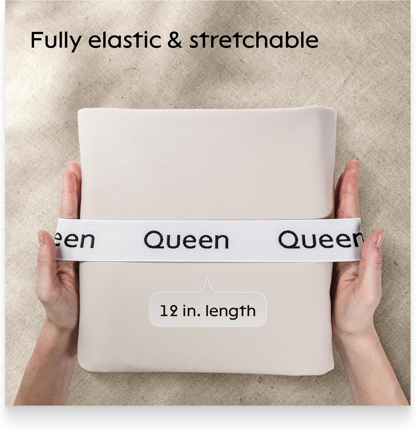 Niagara 4 Pack Bed Sheet Organizer Bands - Fully Elastic Linen Storage