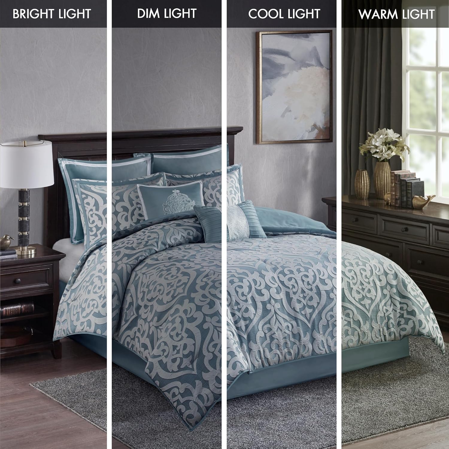 Madison Park Odette Cozy Comforter Set - Queen 90x90