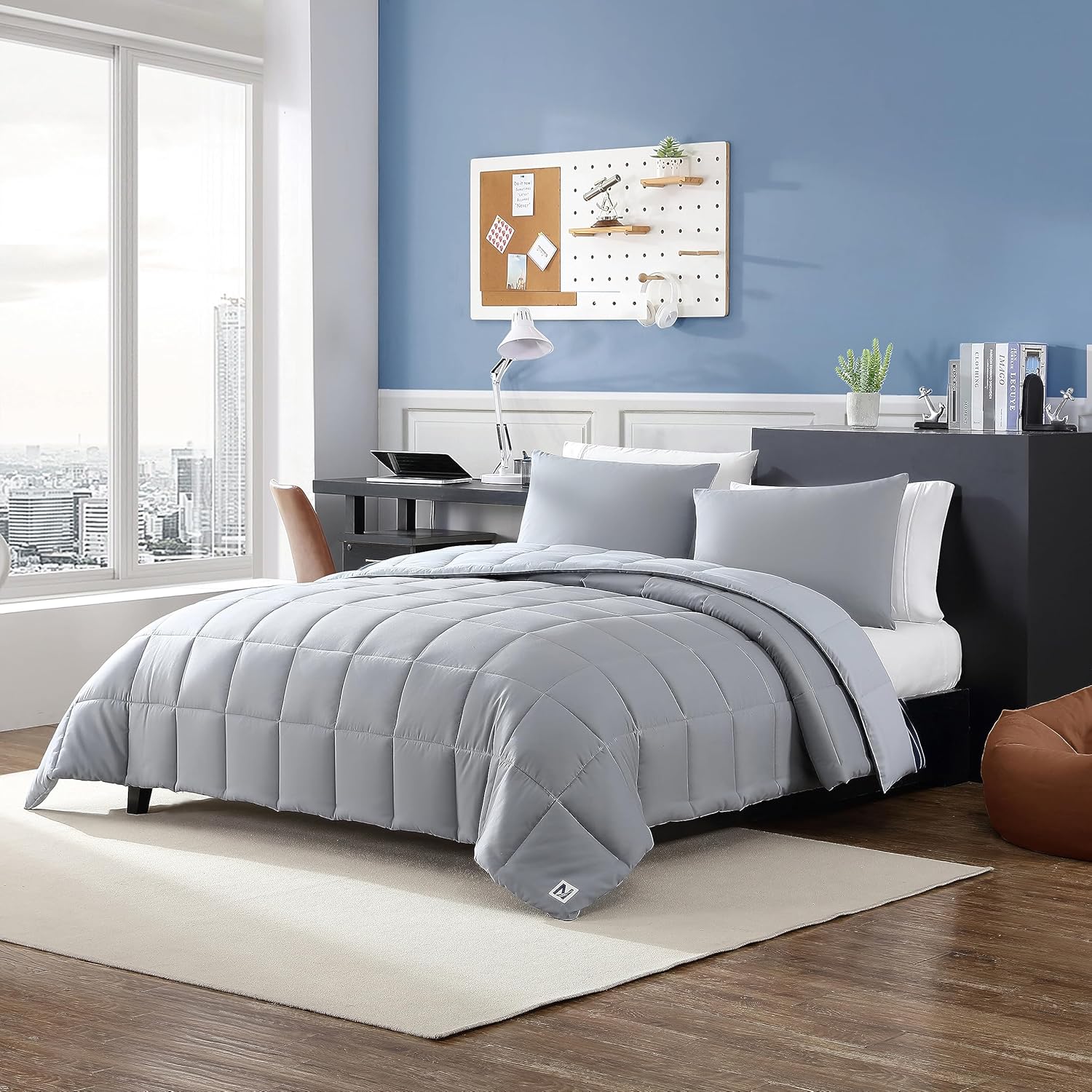 Nautica Queen Comforter Set Reversible All Season 1