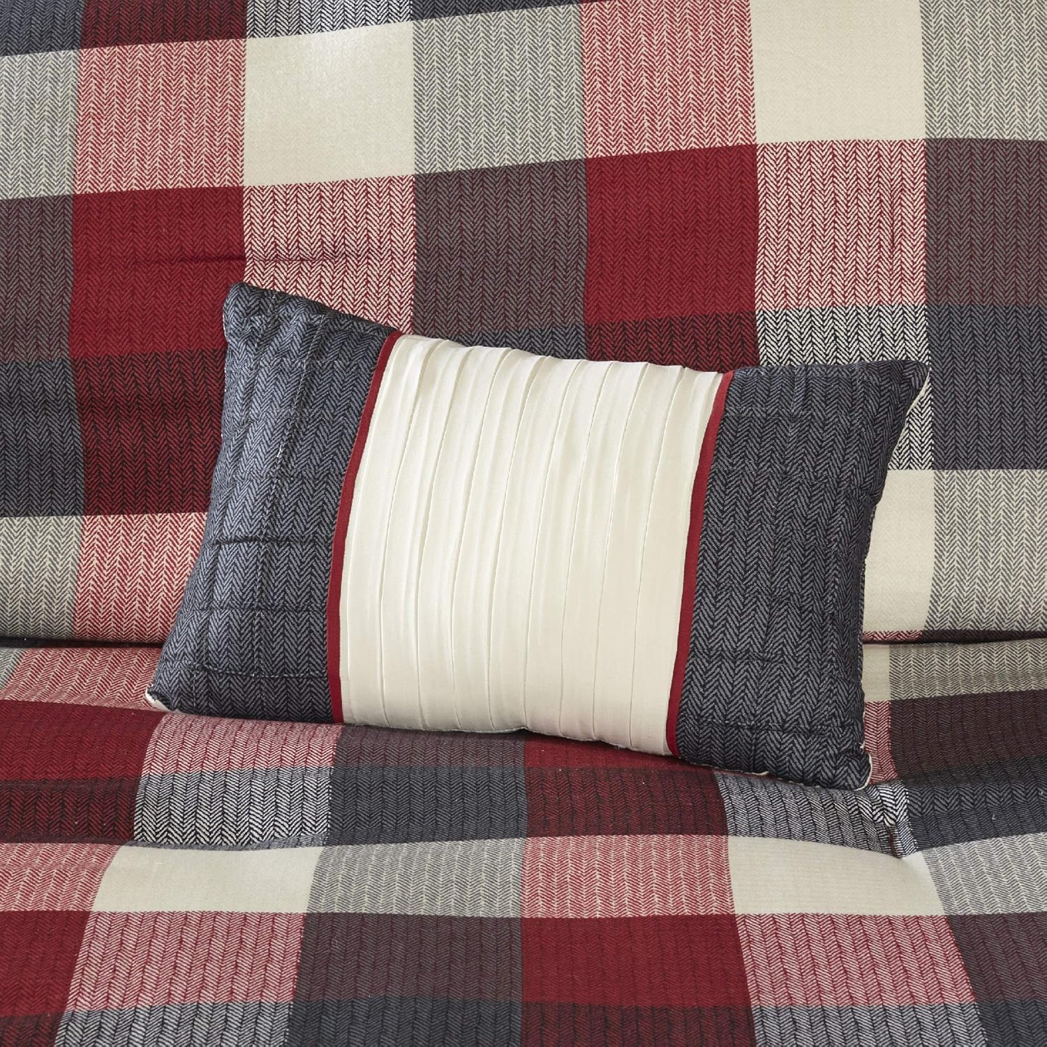 Madison Park Ridge Comforter Set 7 Piece