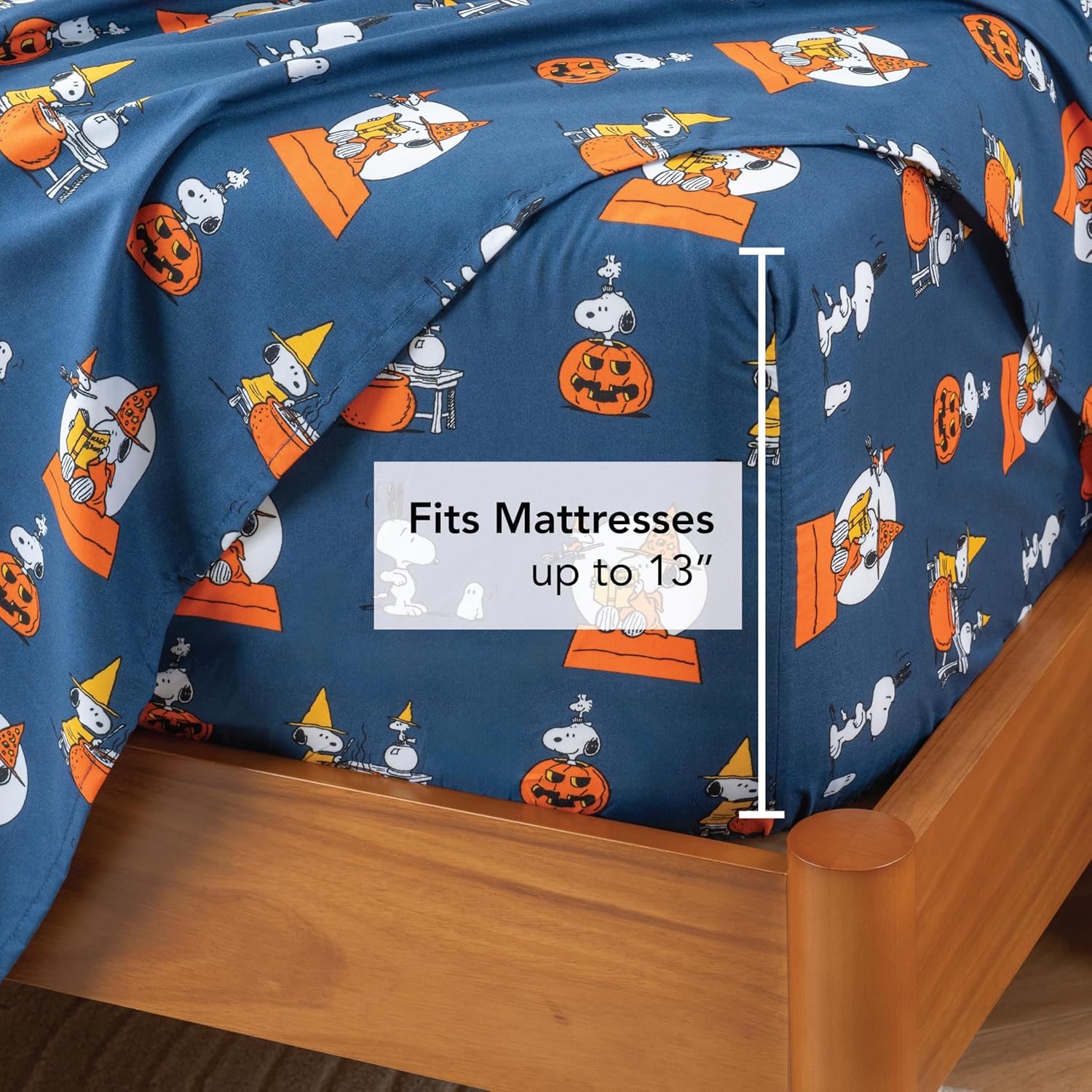 Berkshire Blanket Peanuts Kids Sheet Set Twin 1