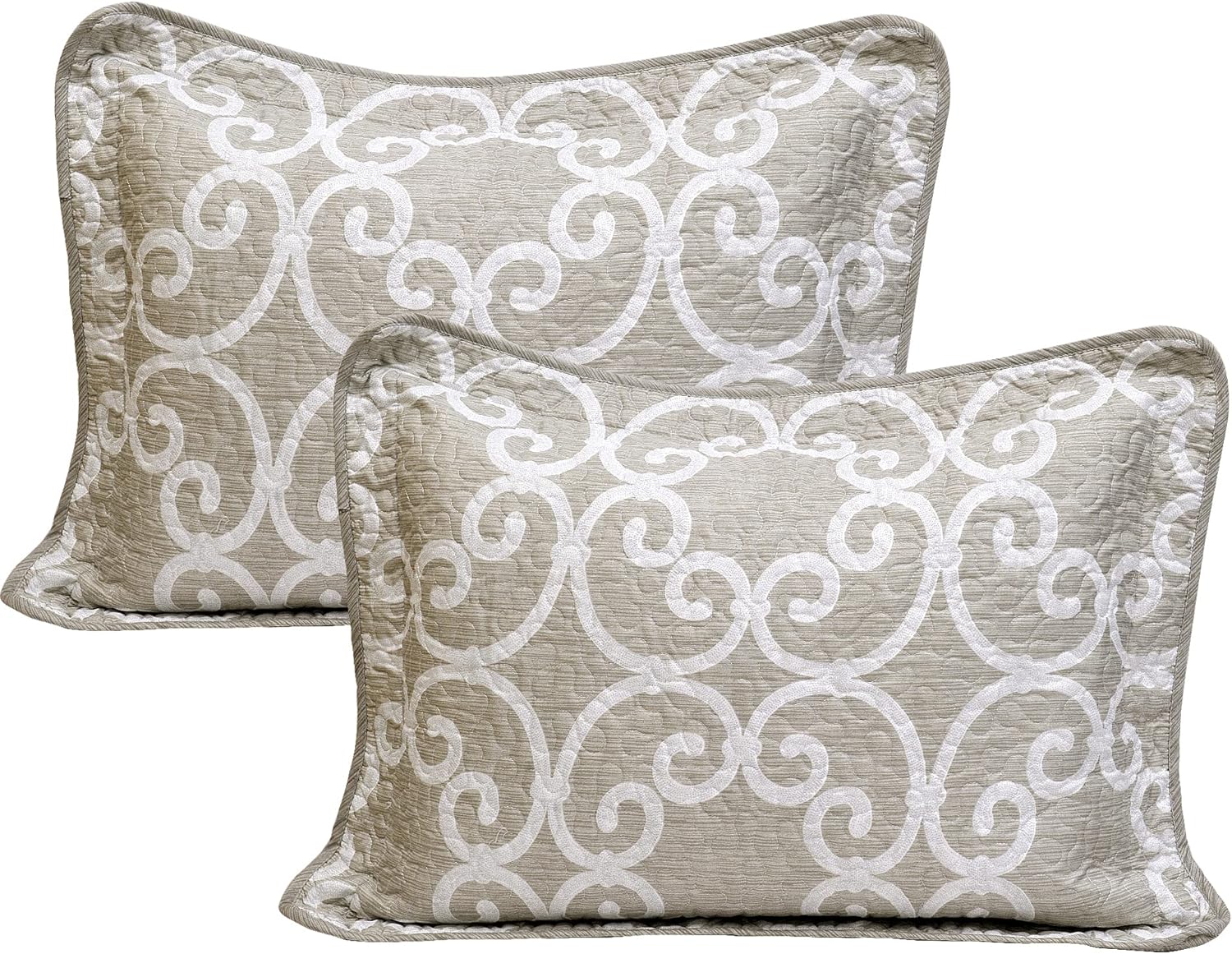 Home Soft Things 5 Piece Microfiber Quilt Set Oversize King