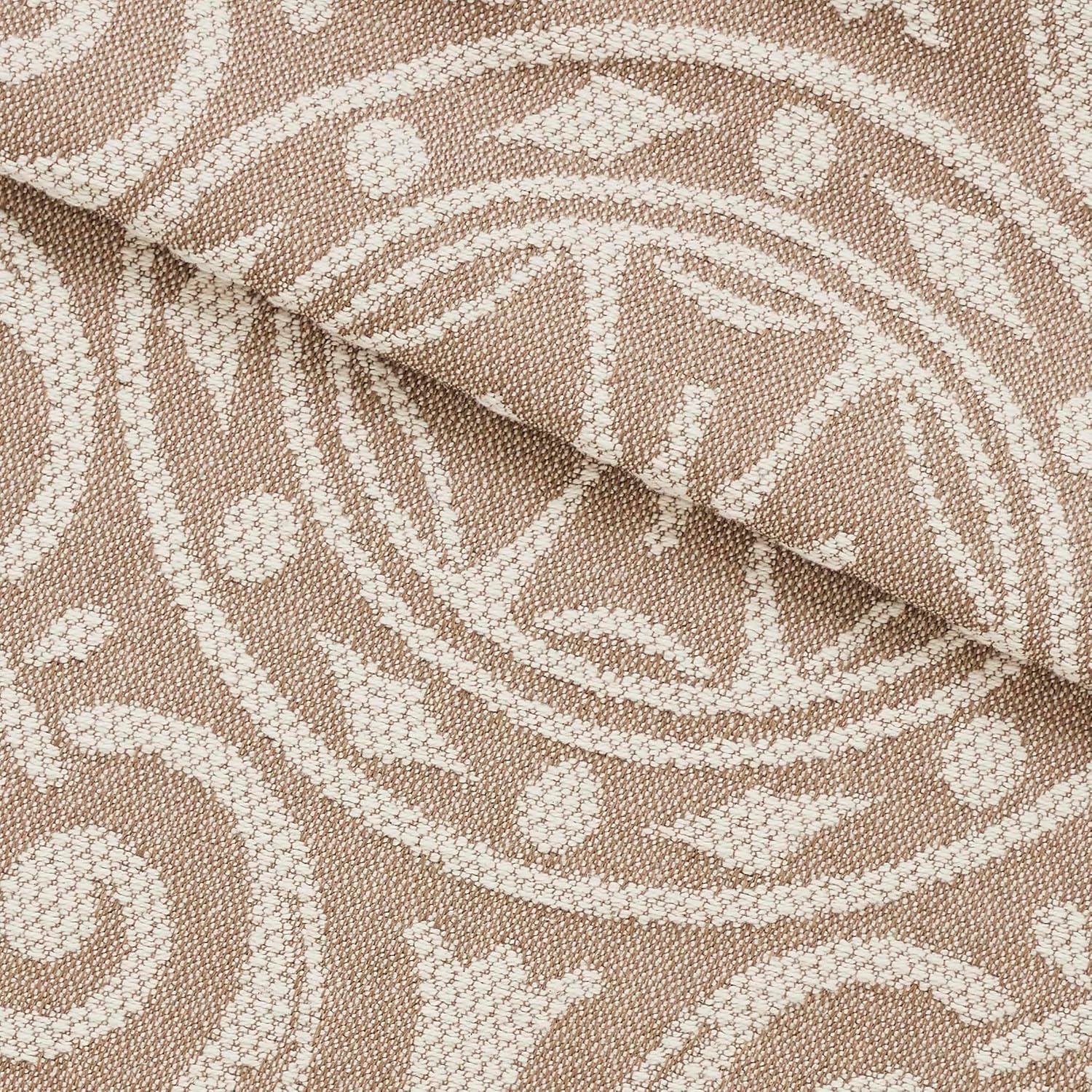 Superior Cotton Blend 3-Piece Bedspread Set Queen Taupe