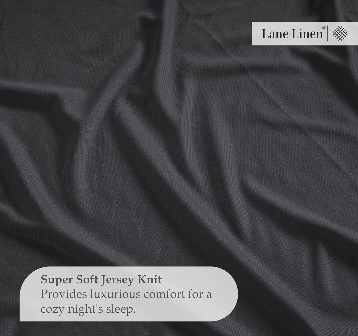 Lane Linen Twin Fitted Sheet - 4 Way Stretch Deep Pocket