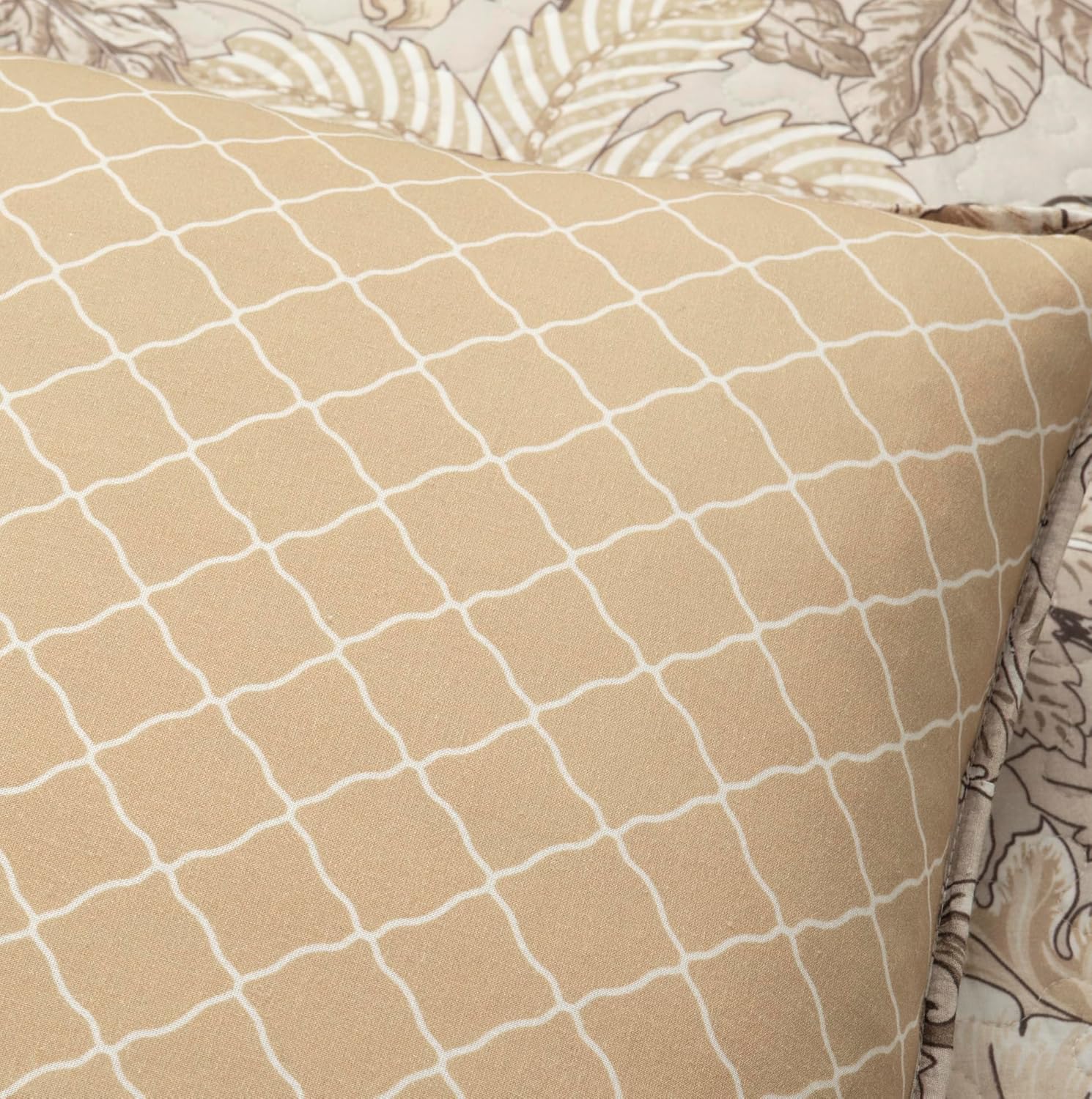Lush Decor Sydney Reversible Quilt Set 3 Piece King