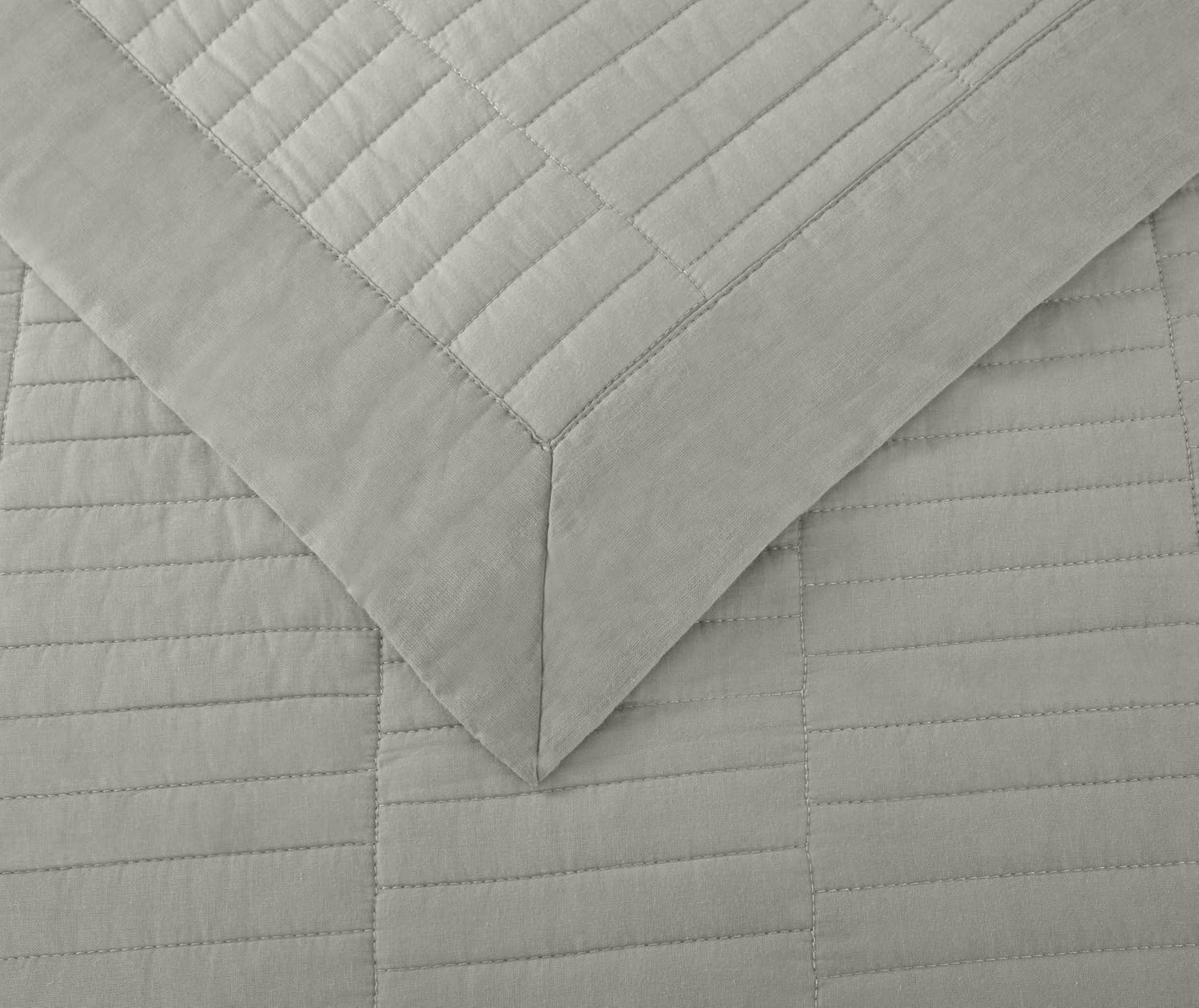 Chezmoi Yuma 3-Piece Cotton Quilt Set Queen Size 1