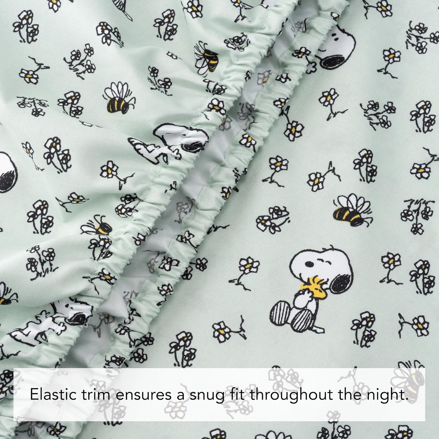 Berkshire Blanket Peanuts Kids Full Sheet Set
