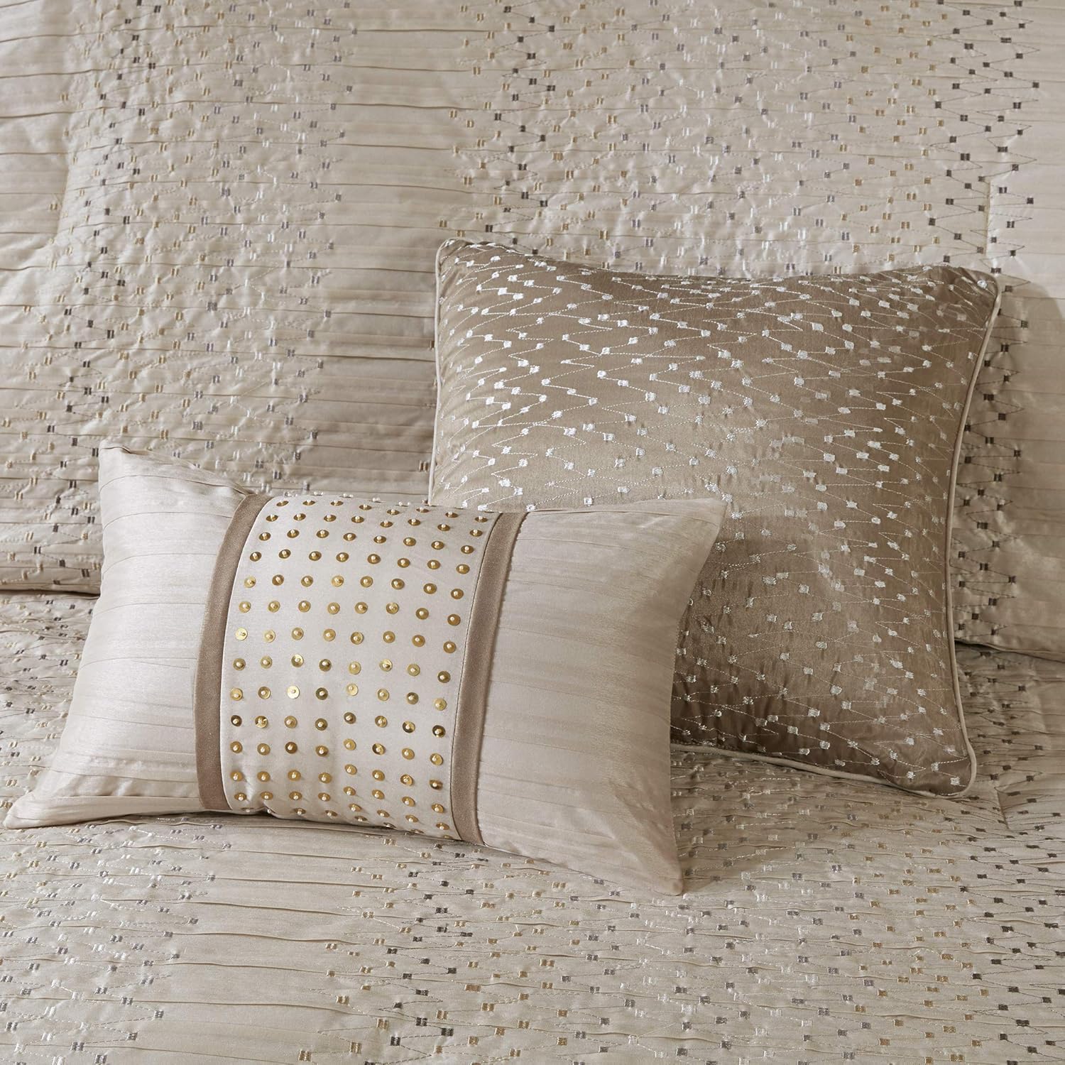 Madison Park Camelia Cozy Comforter Set 8 Piece 1