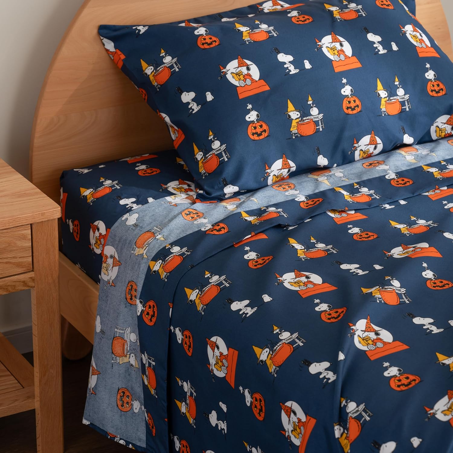 Berkshire Blanket Peanuts Kids Sheet Set Twin 1