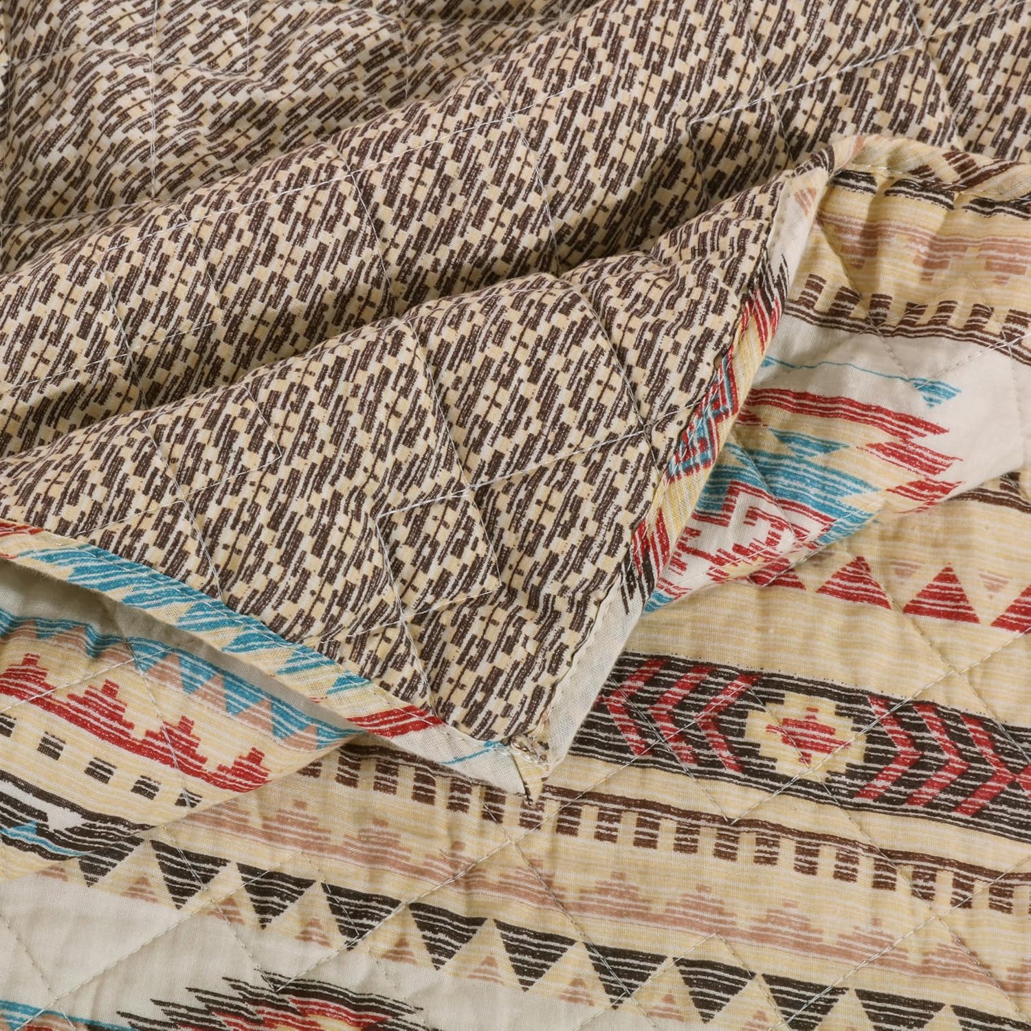 Phoenix Quilt Set 2-Piece Twin XL Tan